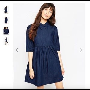 ASOS denim dress
